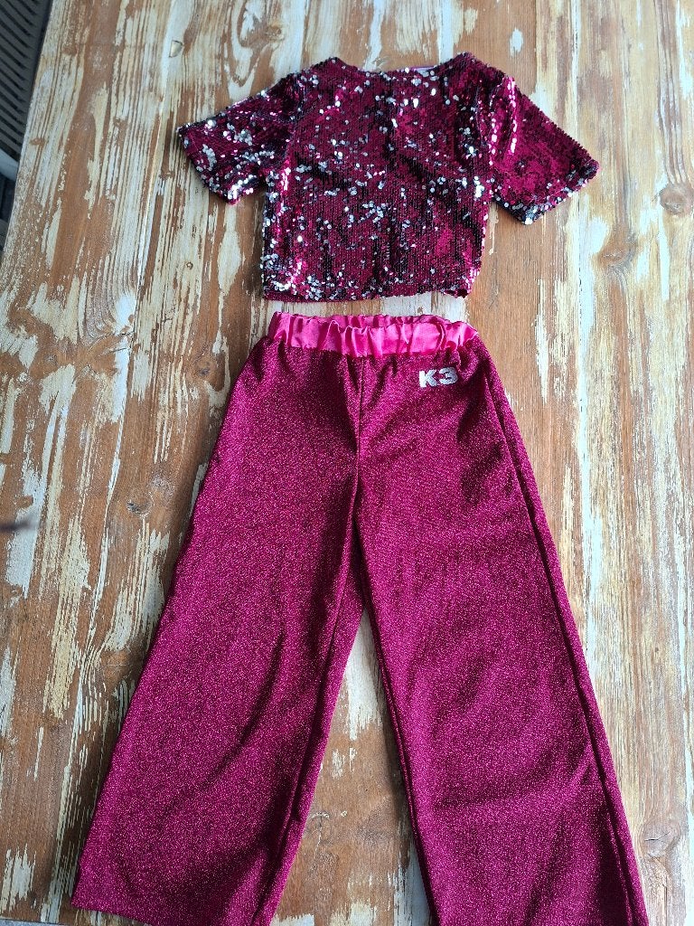 K3 kleding maar 134    6-8 jaar, Ophalen of Verzenden, Zo goed als nieuw, 134 t/m 140, Meisje