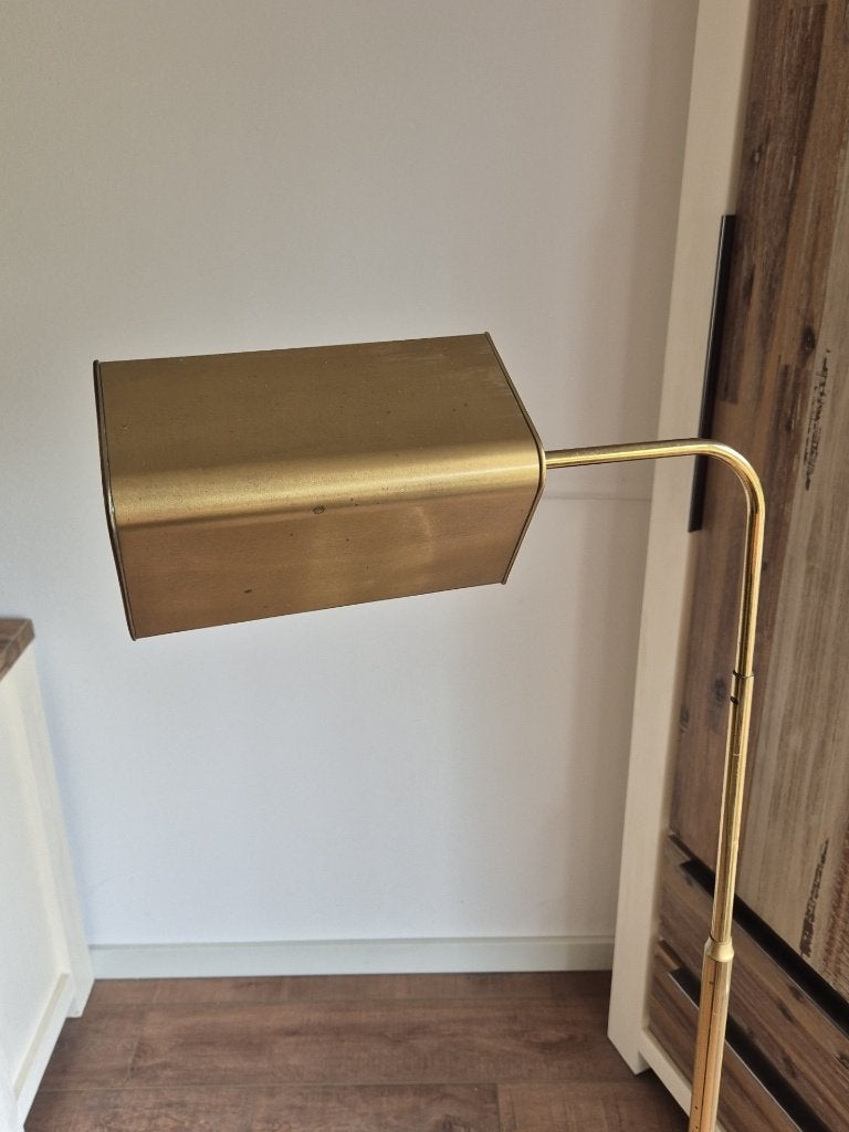 Vloerlamp - Notaris vloerlamp - Leeslamp - Metaal -Draaibaar, Ophalen, Gebruikt, 100 tot 150 cm, E27 (groot)