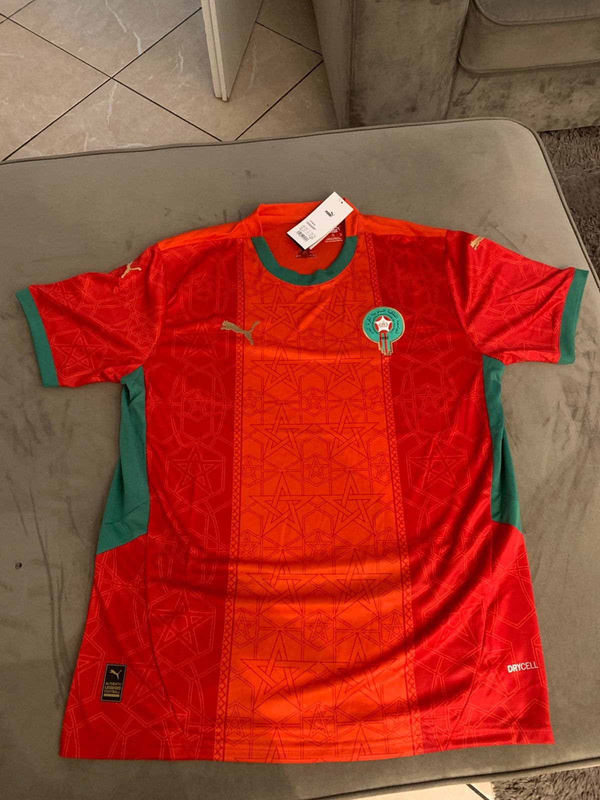 Marokko Thuisshirt  (elke maat beschikbaar!), Ophalen of Verzenden, Zo goed als nieuw, Shirt