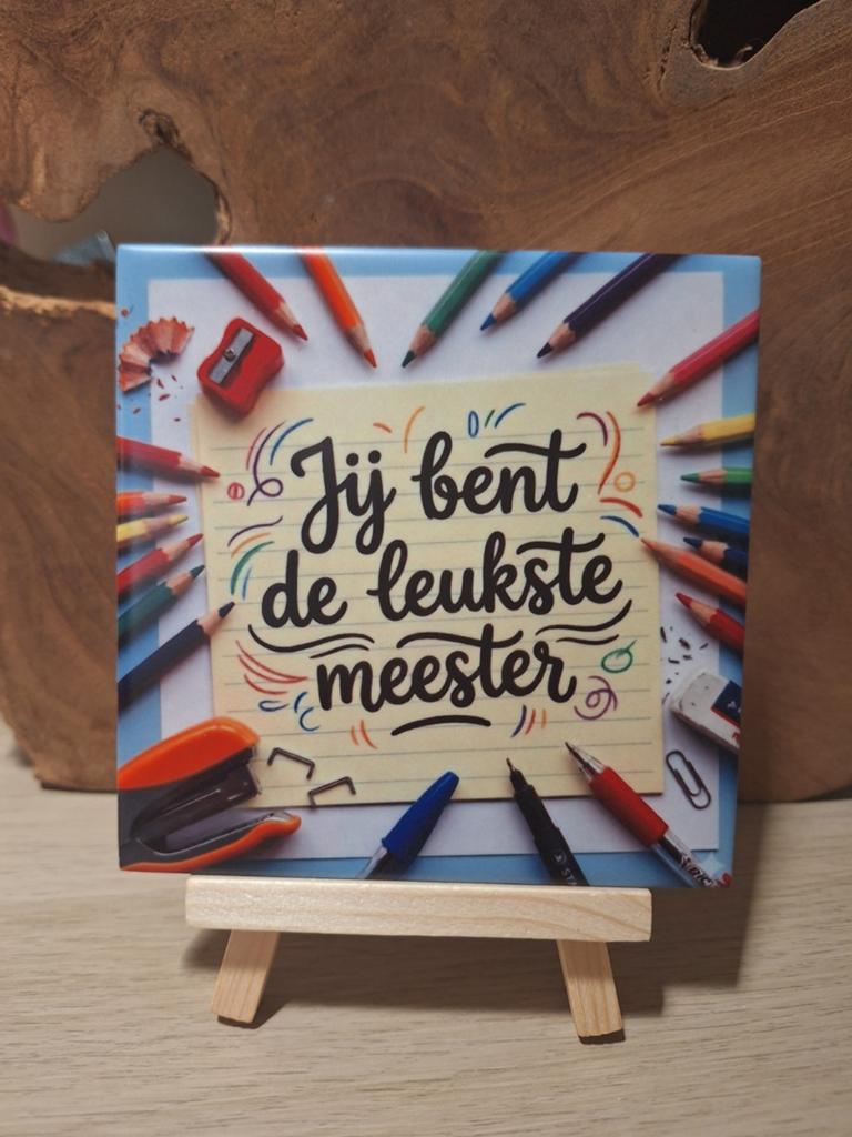Superleuke bedrukte tegeltjes, Ophalen of Verzenden, Nieuw