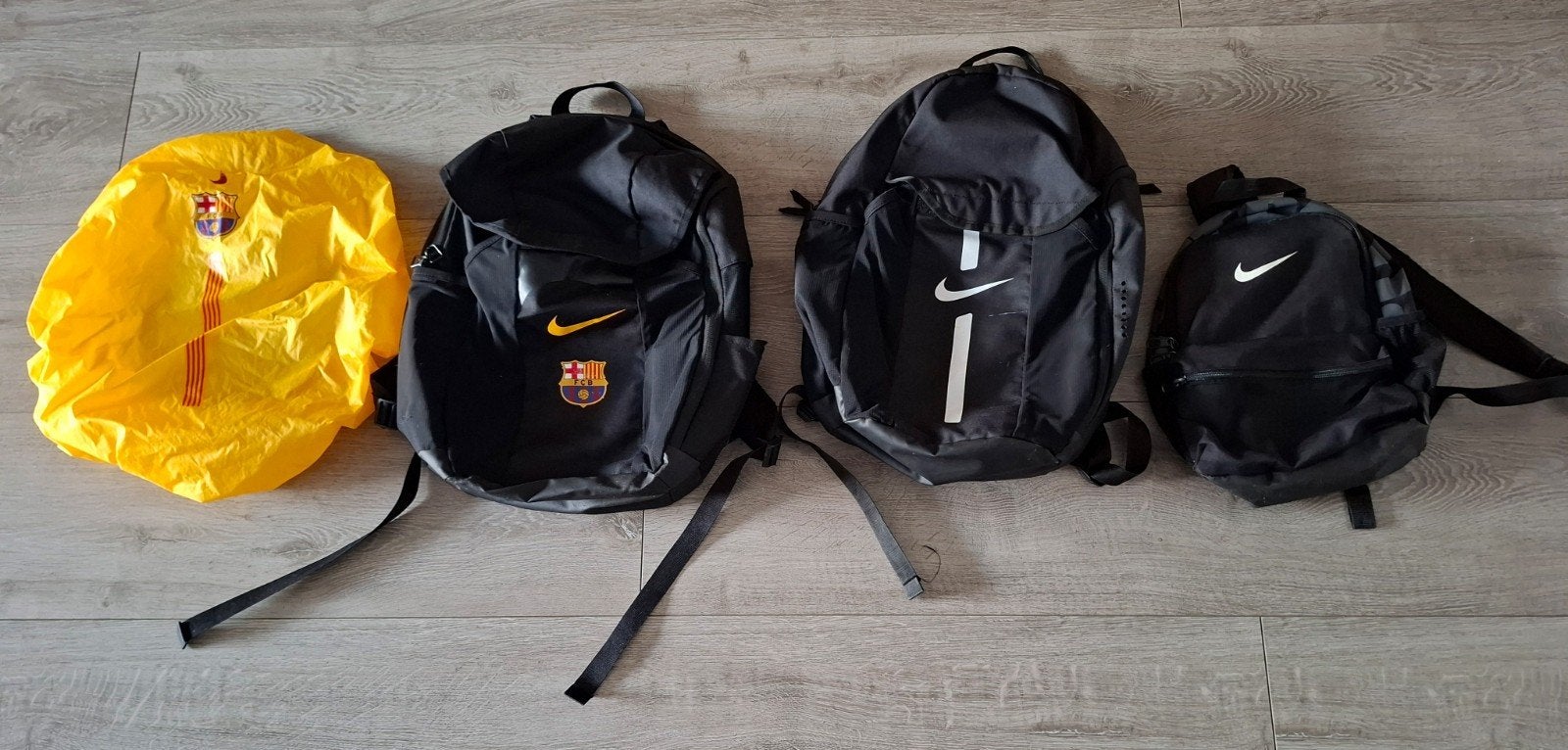 Rugtassen Nike 3x, Ophalen of Verzenden, Gebruikt, Overige merken
