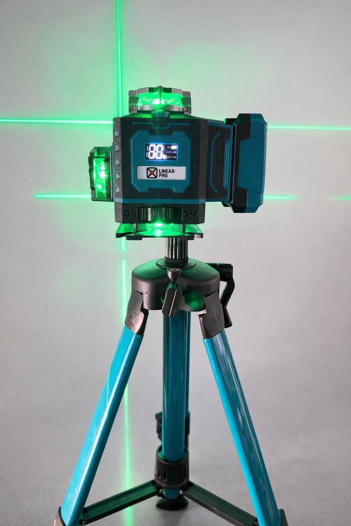 NIEUW | 4D kruislijnlaser – 16 360 laserlijnen, Ophalen of Verzenden, Zo goed als nieuw, Multimeter