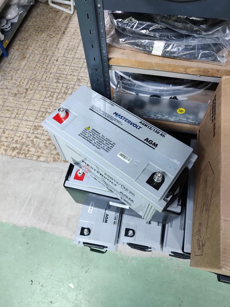 Mastervolt AGM accu 12/130Ah, Ophalen, Nieuw