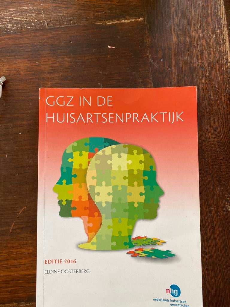 GGZ in de huisartsen praktijk, Boeken, Studieboeken en Cursussen, Gelezen, Eldine Oosterberg, Beta, HBO