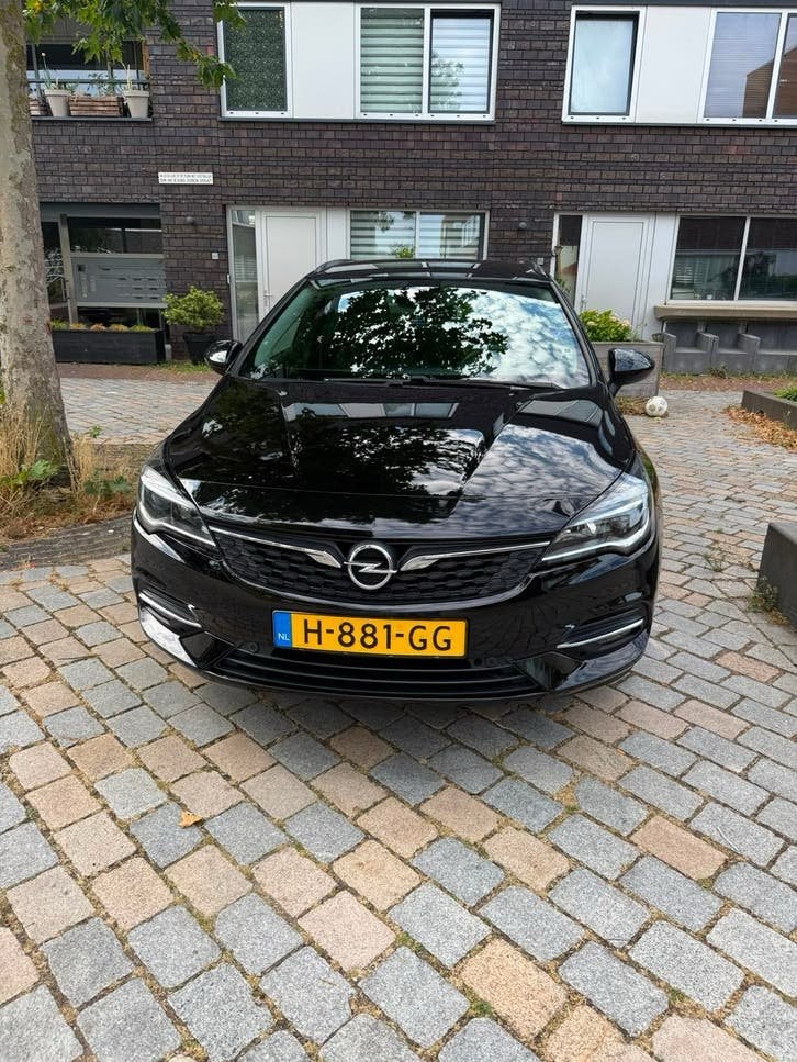 Opel Astra 1.2 Turbo 110pk Start/stop 2020 Zwart, Auto's, Opel, Voorwielaandrijving, 1199 cc, Zwart, Origineel Nederlands
