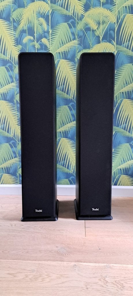 Vloerstaande Speakerset - Teufel UL 40 Mk3 18 - Zwart, Vloerstaande luidspreker, Zo goed als nieuw, Ophalen, 150 watt of meer