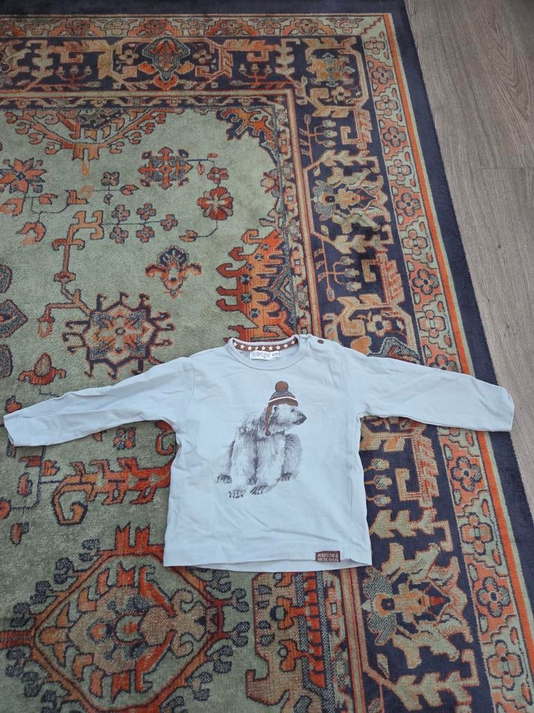 Dirkje  Shirt Ijsbeer Maat 80 - Zo goed als nieuw, Kinderen en Baby's, Babykleding | Maat 80, Dirkje, Ophalen of Verzenden, Zo goed als nieuw