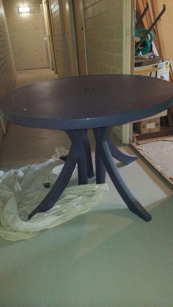 Nieuwe crosfillex tuintafel, Ophalen, Nieuw, Rond, Kunststof