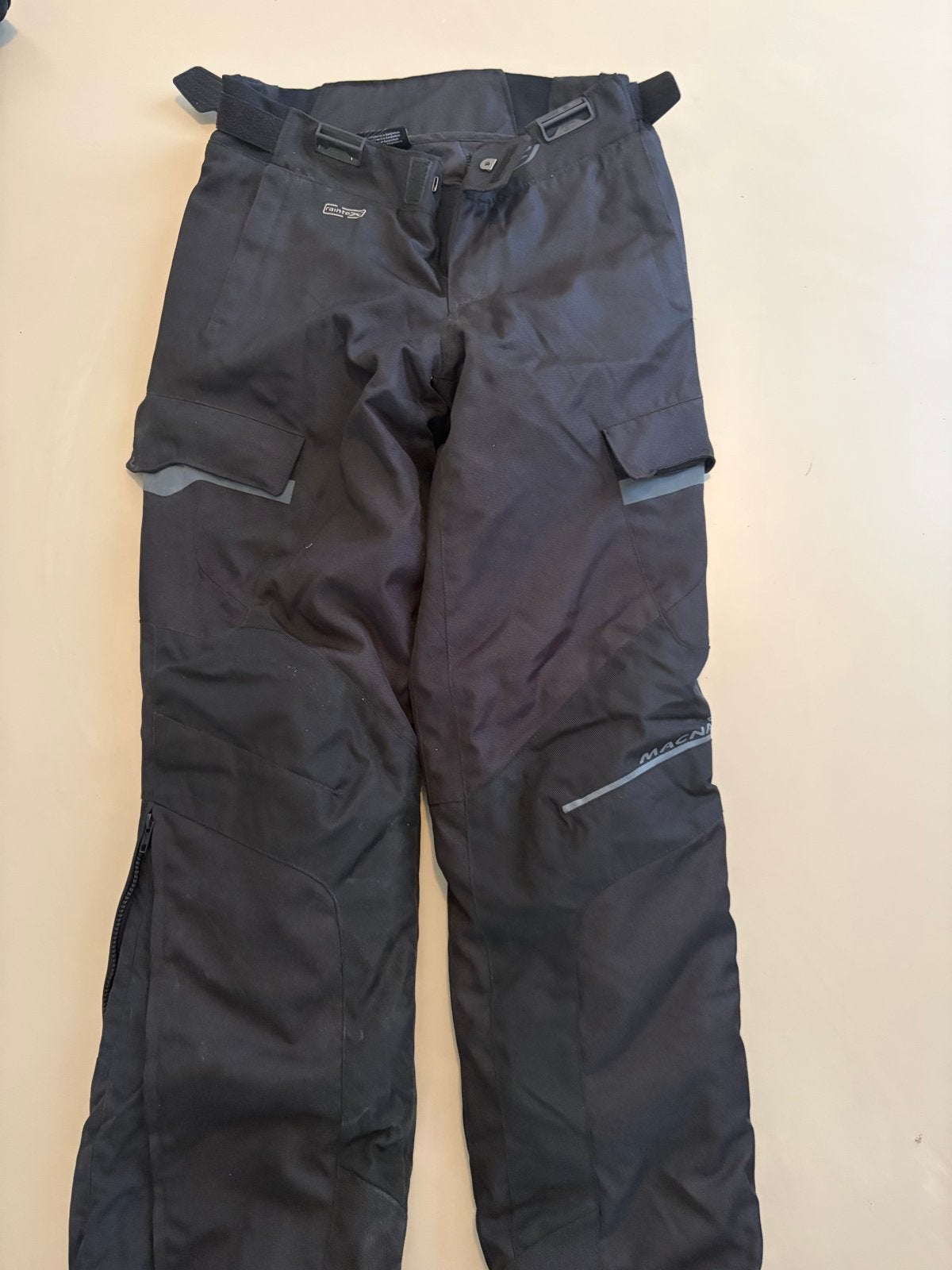 Macna Raintex motorbroek - Zwart, maat S, Ophalen of Verzenden, Tweedehands, Dames, Broek | textiel
