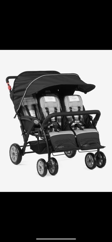 Vierling buggy Gaggle Compass, Ophalen, Zo goed als nieuw