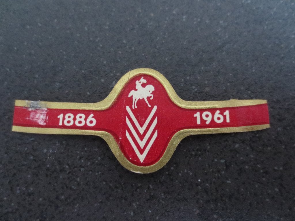 Verkade: Sigarenbandje uit 1985 Uitgave bij 75 jaar Verkade., Ophalen of Verzenden, Zo goed als nieuw, Overige typen