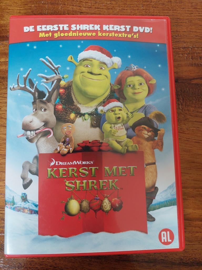 Shrek Kerst met Shrek DVD, Cd's en Dvd's, Dvd's | Kinderen en Jeugd, Gebruikt, Film, Dieren, Alle leeftijden, Ophalen of Verzenden