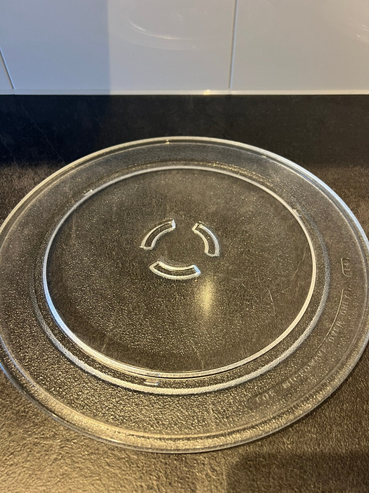 Glazen draaiplateau, Witgoed en Apparatuur, Magnetrons, Ophalen, Zo goed als nieuw, Draaiplateau