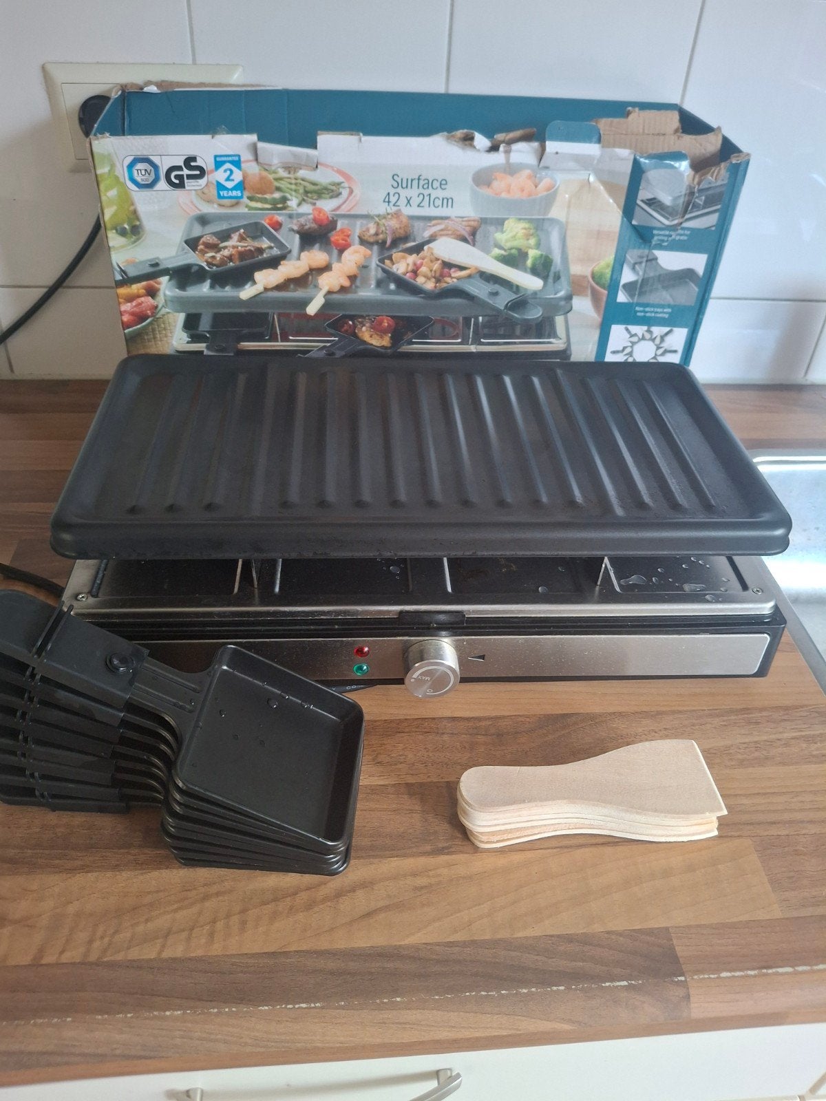 gourmet stel, Witgoed en Apparatuur, Ophalen of Verzenden
