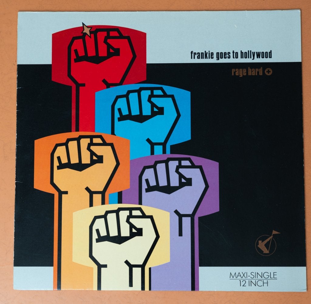 Frankie goes to Hollywood - Rage Hard Maxissingle  (1986), Cd's en Dvd's, Vinyl Singles, Gebruikt, Ophalen of Verzenden, Pop, EP