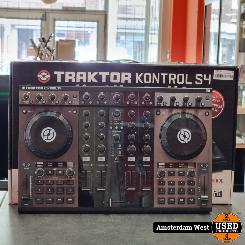 Native Instruments Traktor Kontrol S4 MK1, Native Instruments, Gebruikt, https://support.native-instruments.com/hc/nl, Schlesische StraÃŸe 29-30, 10997 Berlijn, Duitsland