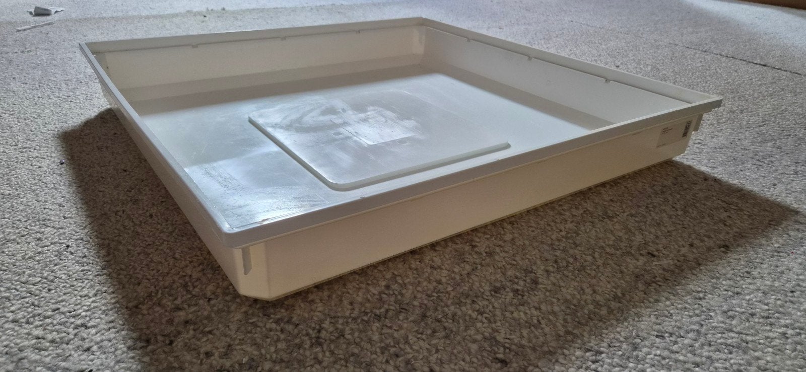 Lekbak wasmachine 70x70x10 cm - Nieuwstaat, Ophalen, Nieuw