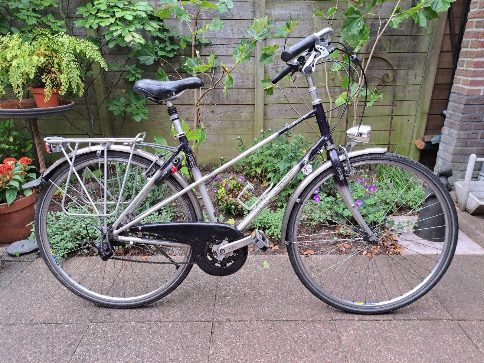 KOGA MIYATA mooi/goed, 28 inch, 50 cm, 3x8 deraill, LEDverl., Fietsen en Brommers, 53 tot 56 cm, Velgrem, Versnellingen, Zo goed als nieuw
