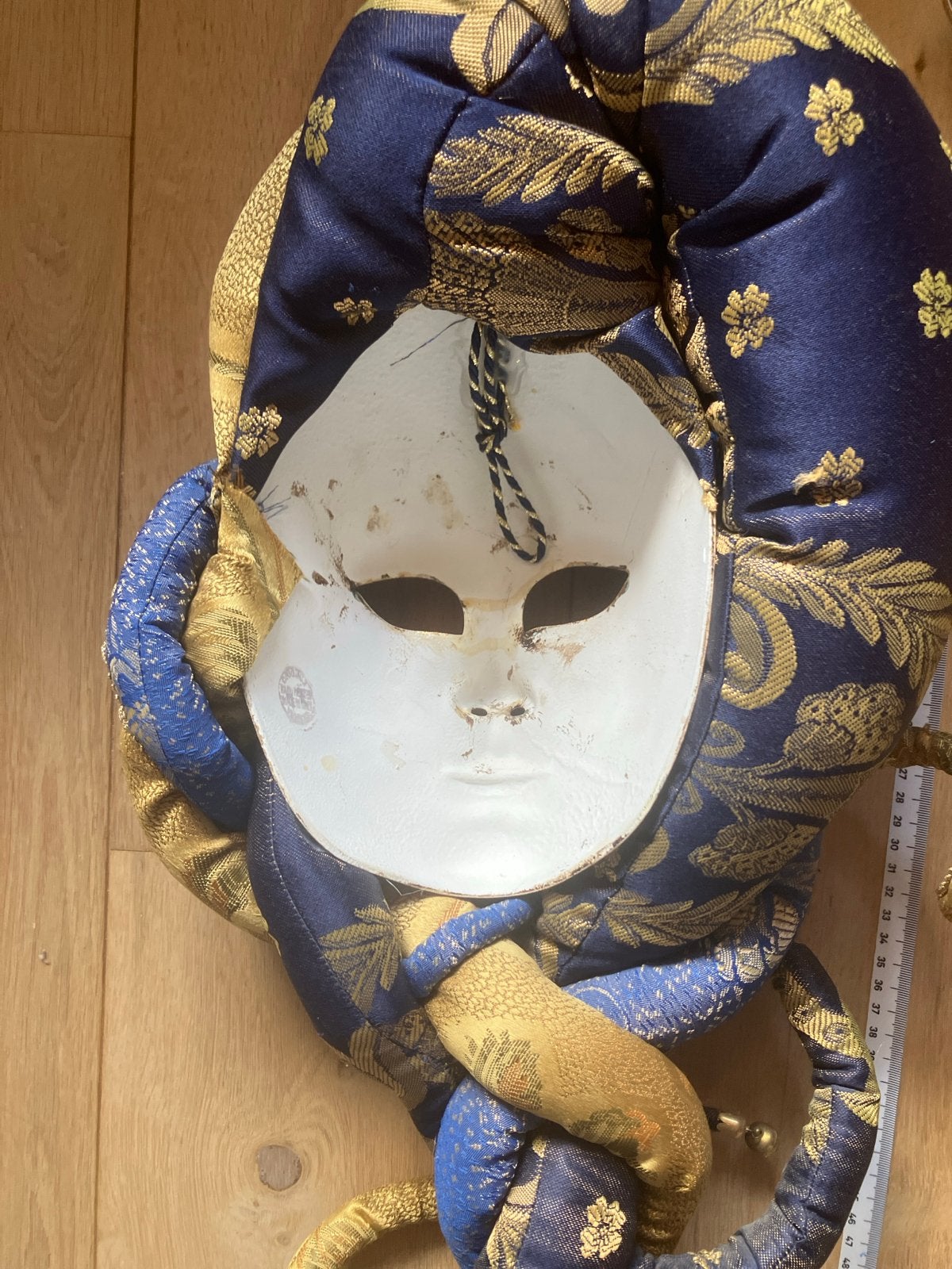 Handgemaakt Venetiaans masker uit italie, Overige onderwerpen, Handgemaakt, Overige materialen, Meerkleurig
