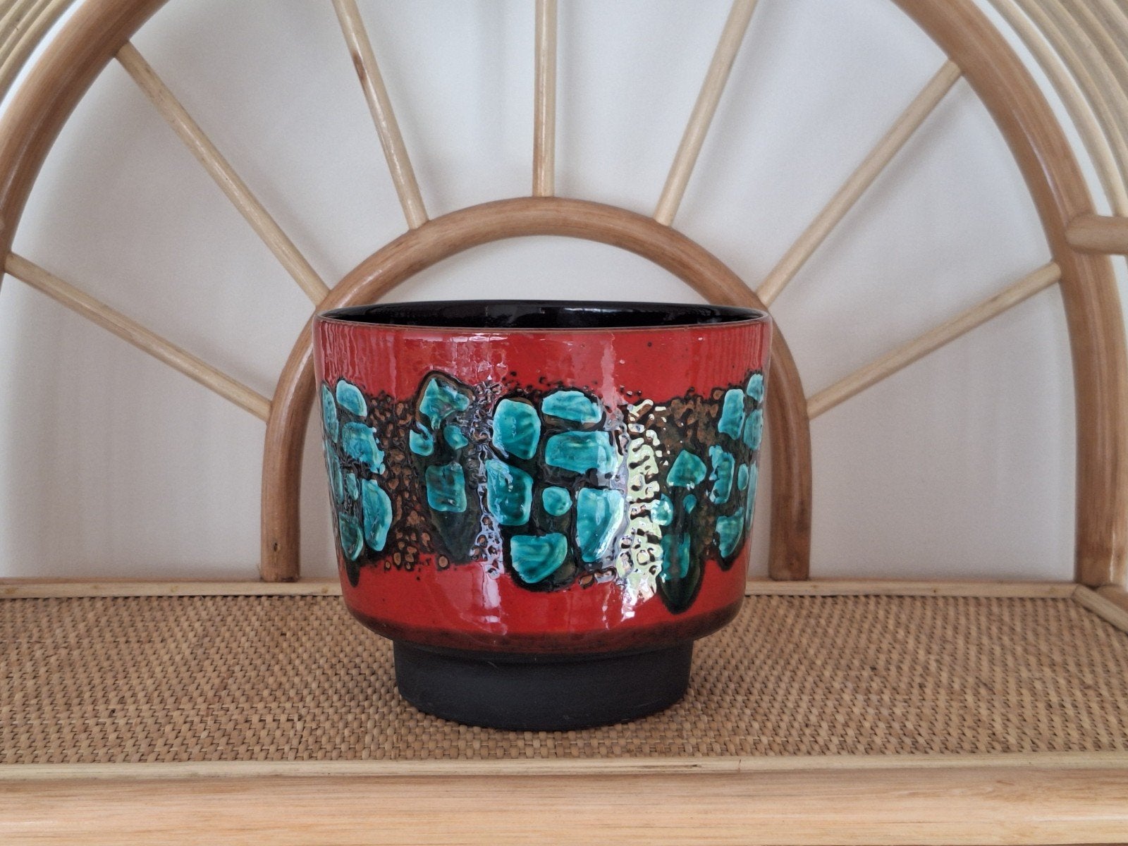 Grote Plantenpot West Germany, Antiek en Kunst, Ophalen of Verzenden