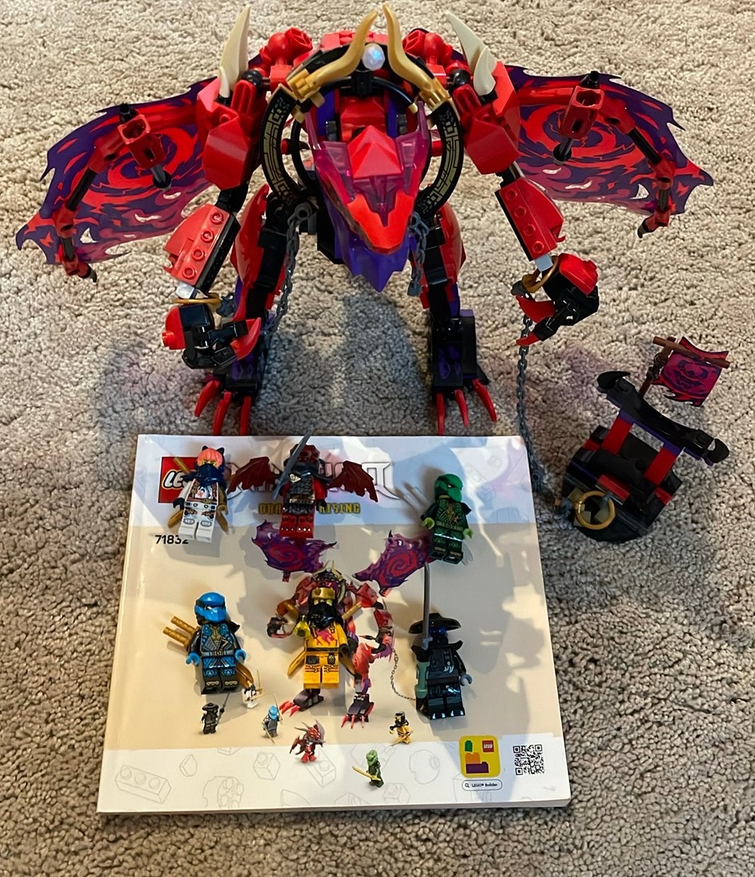 Lego ninjago 71832, Verzamelen, G1, Ophalen of Verzenden, Zo goed als nieuw