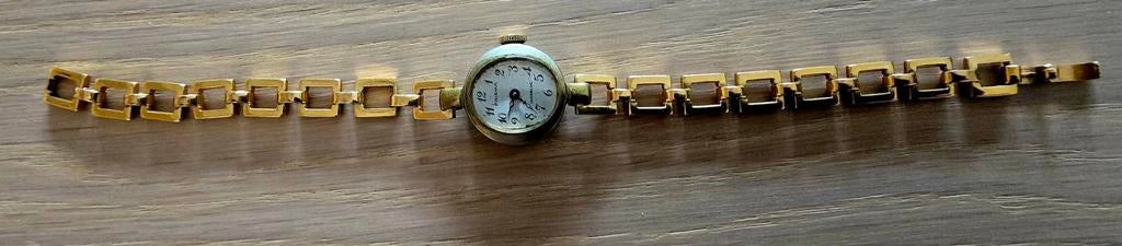 Vintage prisma dameshorloge, Sieraden, Tassen en Uiterlijk, Horloges | Antiek, Ophalen of Verzenden, Staal, Overige merken, 1960 of later