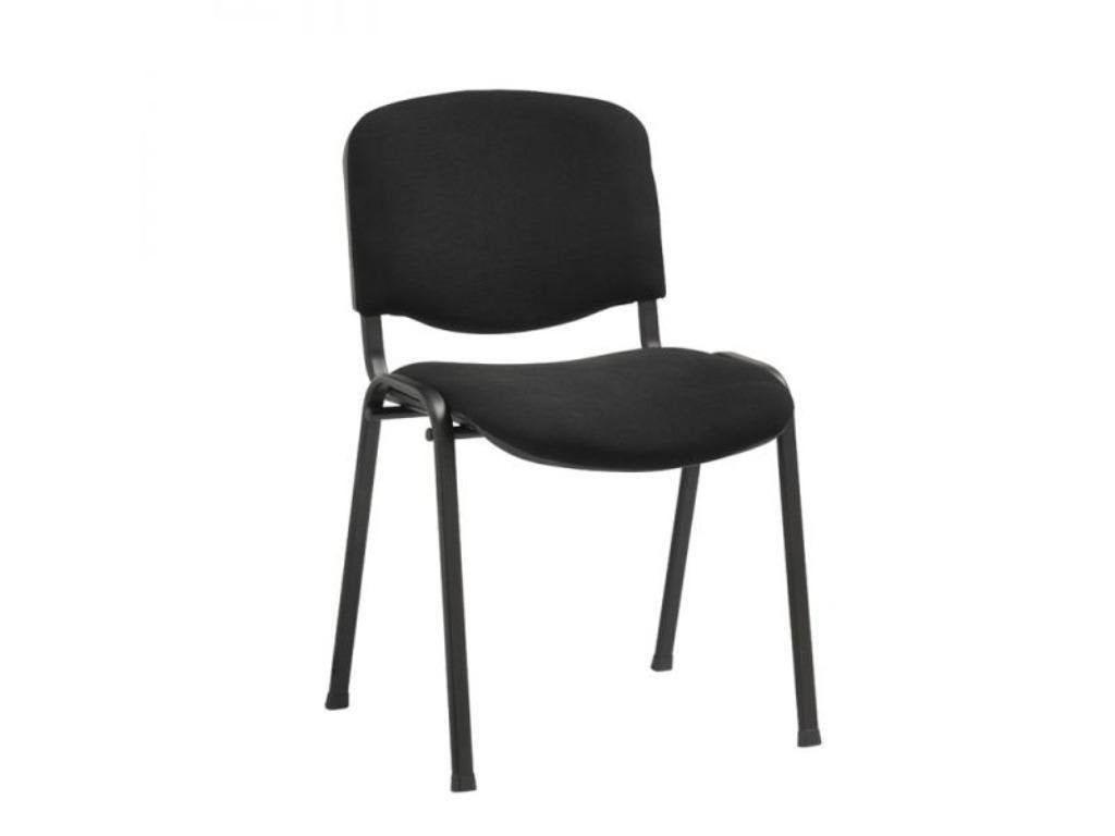 vergaderstoel ISO, Stof, Zwart, Nieuw, Ophalen of Verzenden
