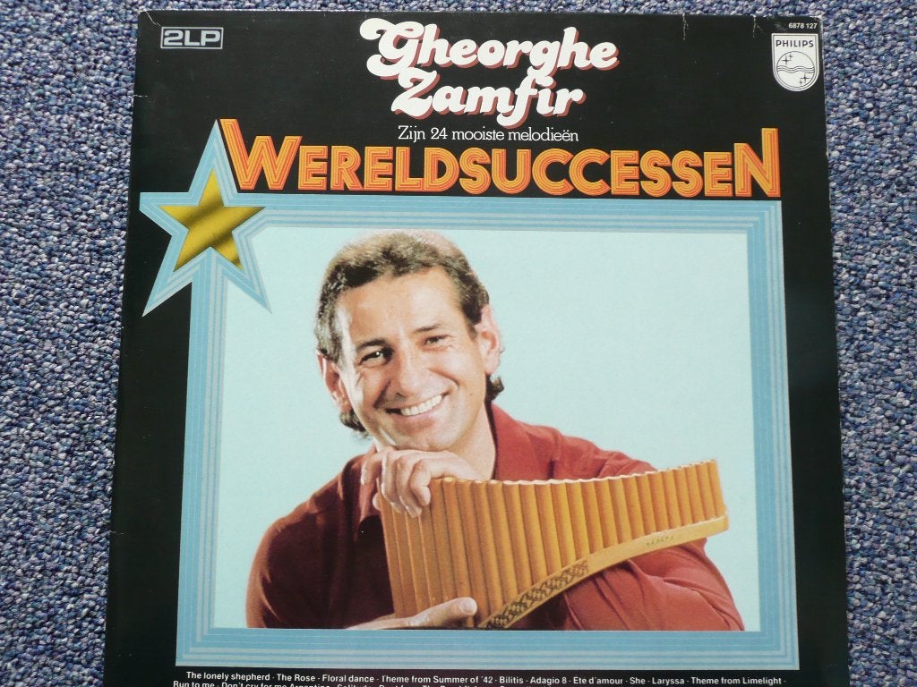 LP Gheorghe Zamfir - Wereld Successen, Ophalen, Gebruikt, 12 inch