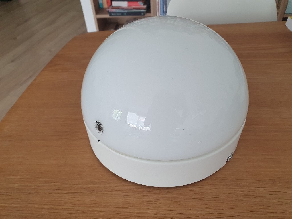 Glazen plafondlamp Ikea, Huis en Inrichting, Ophalen, Gebruikt, Glas, Plafondlamp