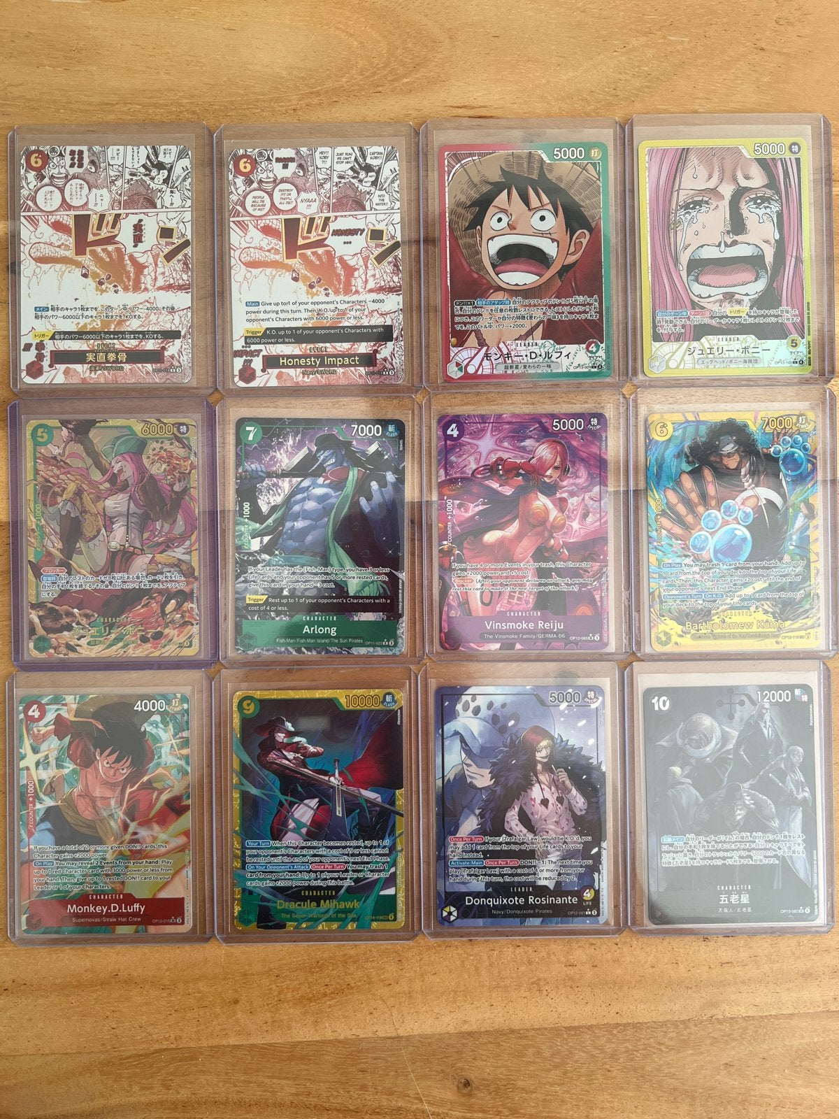 One Piece Kaarten Collectie, Ophalen of Verzenden, Zo goed als nieuw, Meerdere kaarten, Foil
