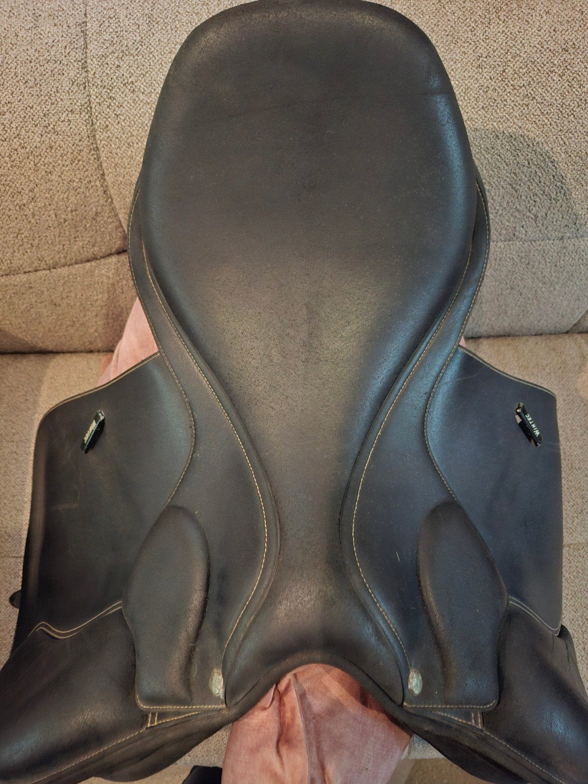 Wintec cair Springzadel 17,5 inch - 500 euro, Ophalen of Verzenden, Wintec, Springen, L (17.5 inch)