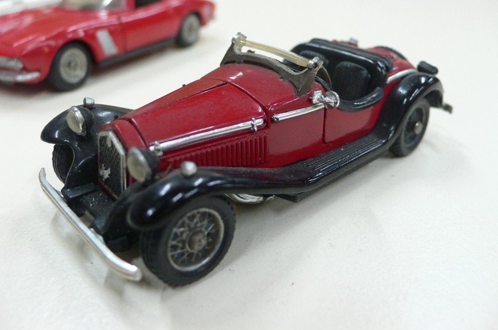 alfa romeo quattroroute vagato - politoys -1/43-mille miglia, Hobby en Vrije tijd, Modelauto's | 1:43, Verzenden, Nieuw, Auto
