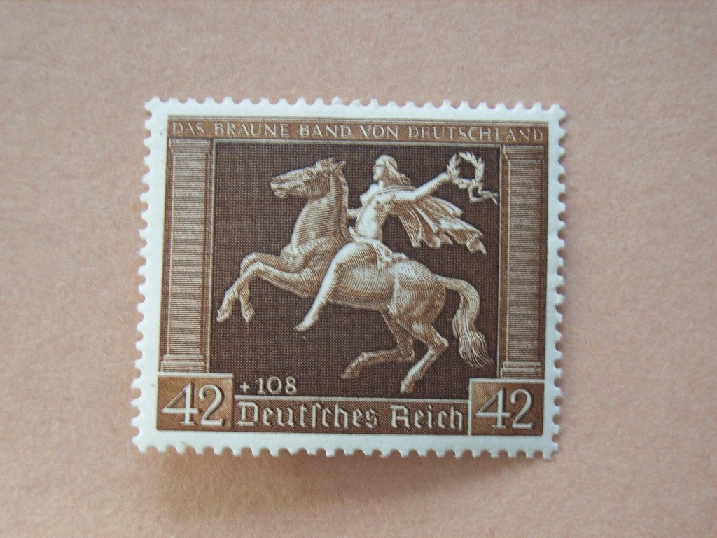 BL   Duitse Reich 671 Pf, Ophalen of Verzenden, Duitse Keizerrijk, Postfris