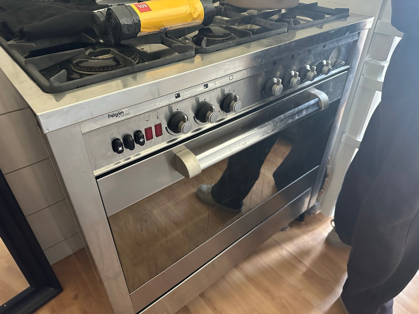 Pelgrim Fornuis met Oven - Goede Staat,, Ophalen, Gebruikt, Gas, Vrijstaand