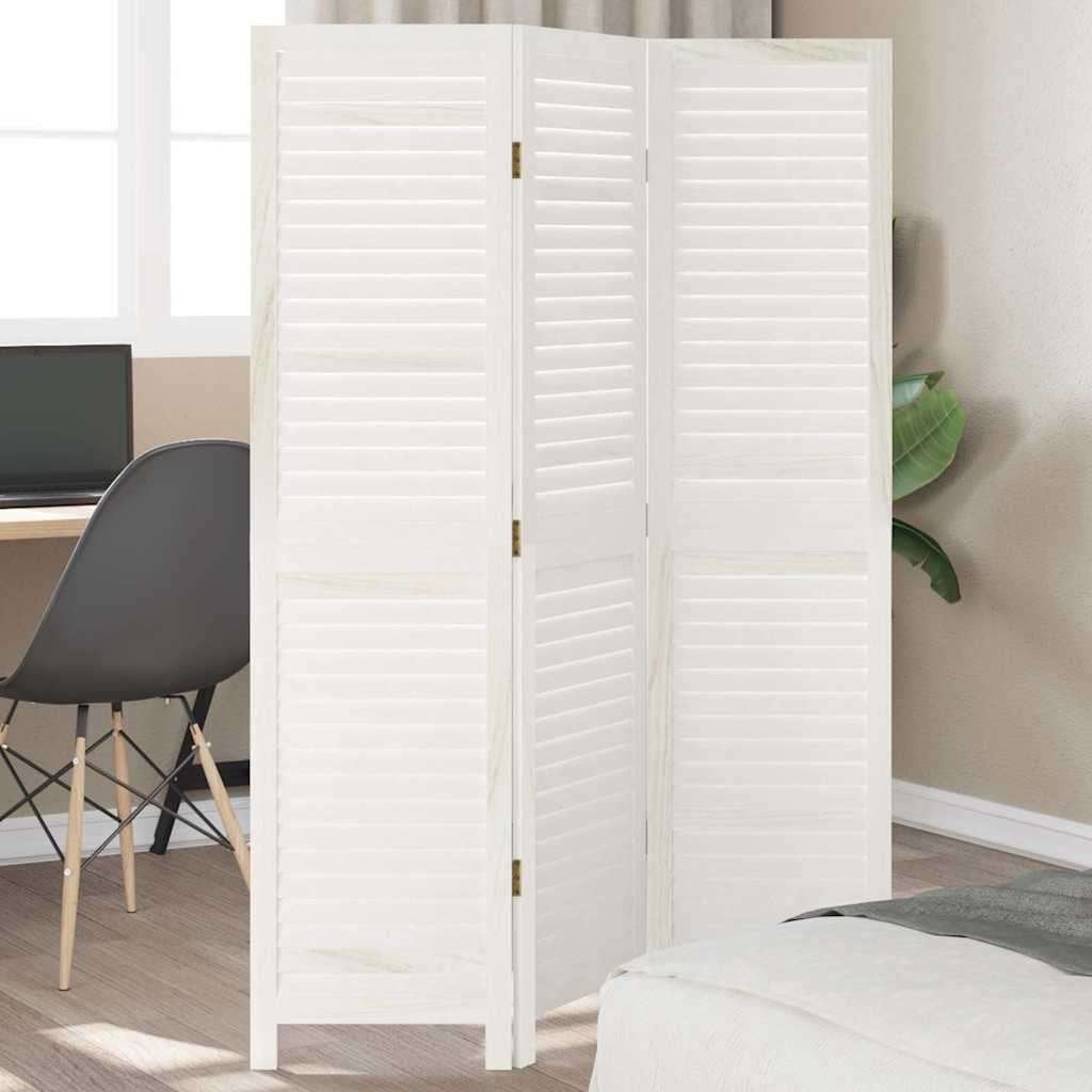 Kamerscherm vouwwand louvre wit 40x160 cm GRATIS BEZORGD!, Verzenden, Nieuw, Nvt, Nvt
