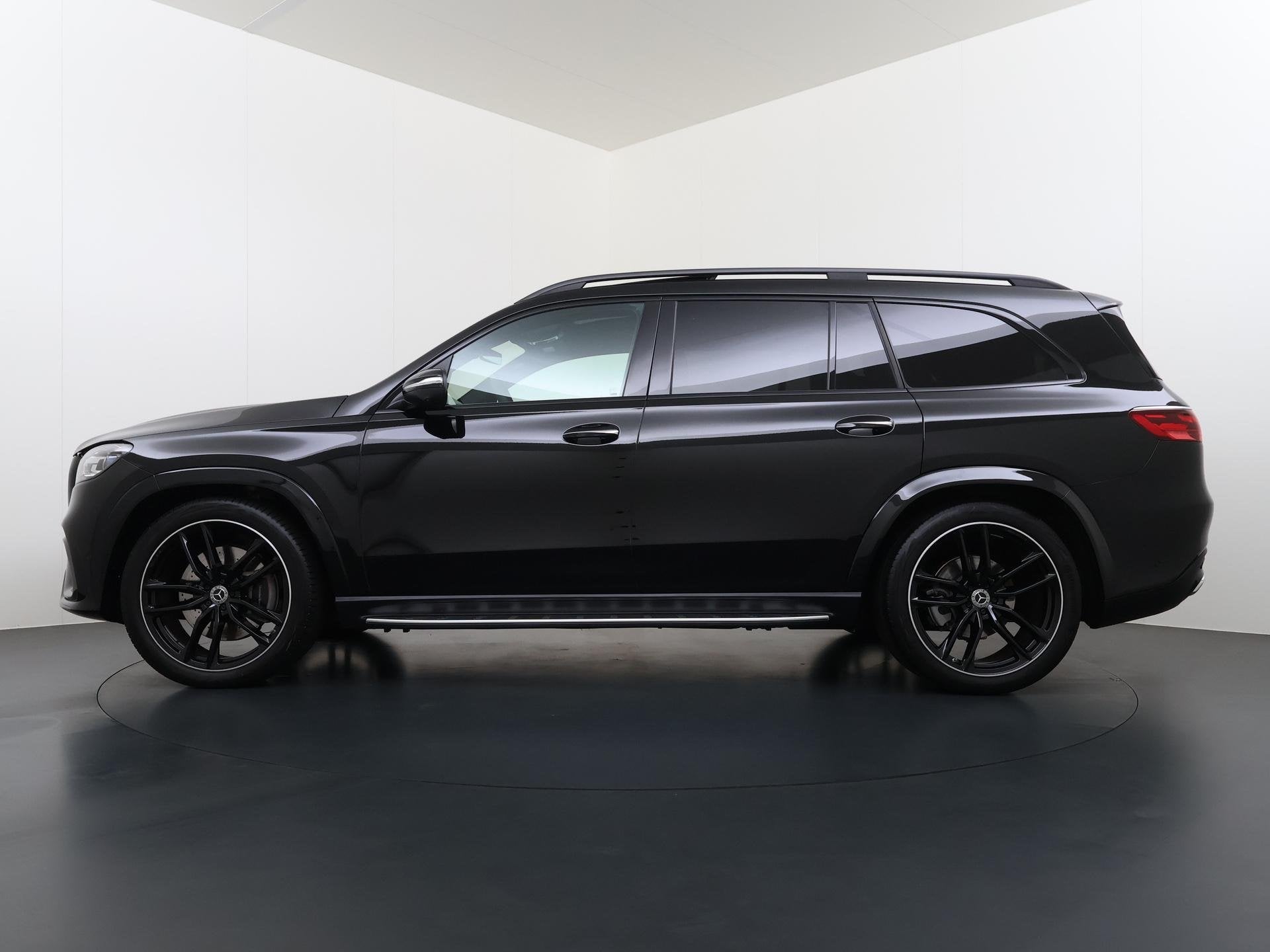 Mercedes-Benz GLS 450 4MATIC AMG Line Premium Plus | Trekhaa, Auto's, Gebruikt, 367 pk, Zwart, Leder