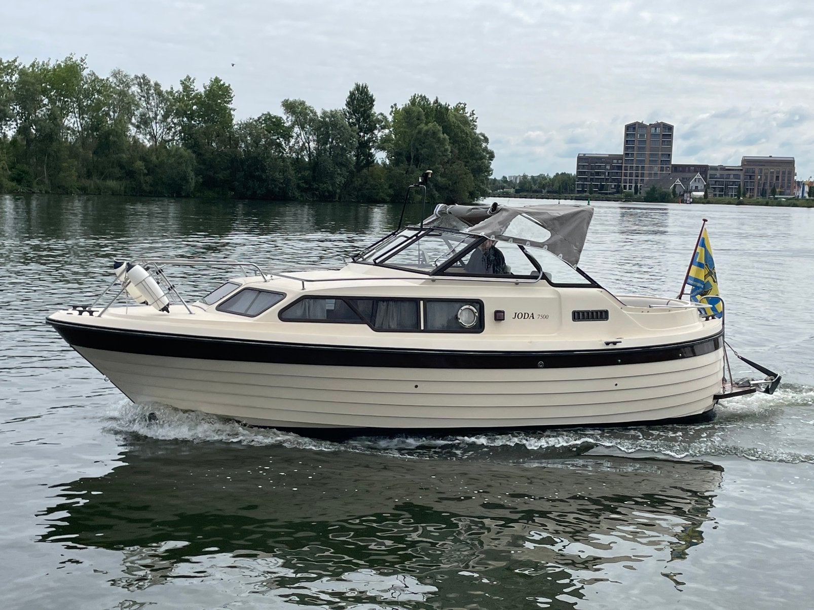 Joda 7500 | Zeer netjes | Peugeot diesel | 1989, Overige merken, 70 cm, Gebruikt, Binnenboordmotor