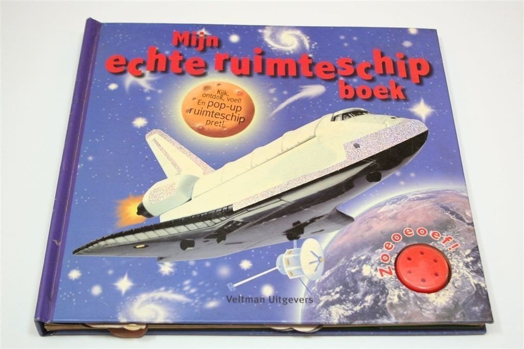 Mijn Echte Ruimteschip Boek — Pop-up en Prentenboek, Ophalen of Verzenden, Gelezen