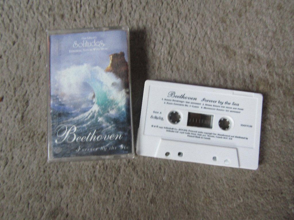Cassette: Beethoven - Forever by the sea, Gebruikt, Klassiek, 1 bandje, Ophalen of Verzenden