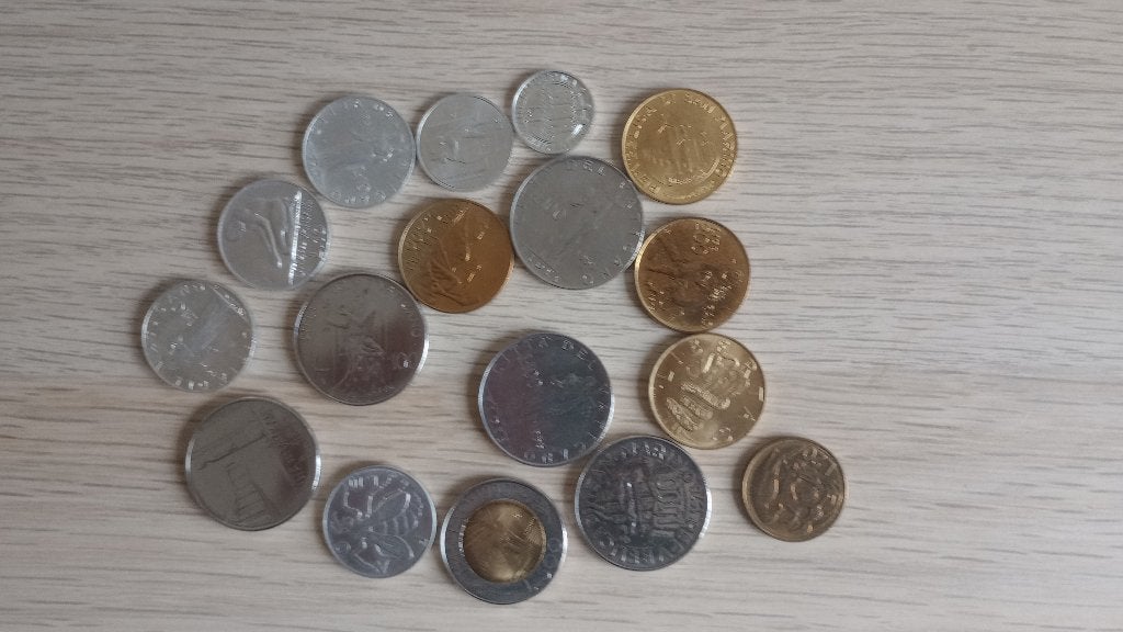 Munten uit Vaticaan en San Marino, Verzenden, Overige landen, Setje