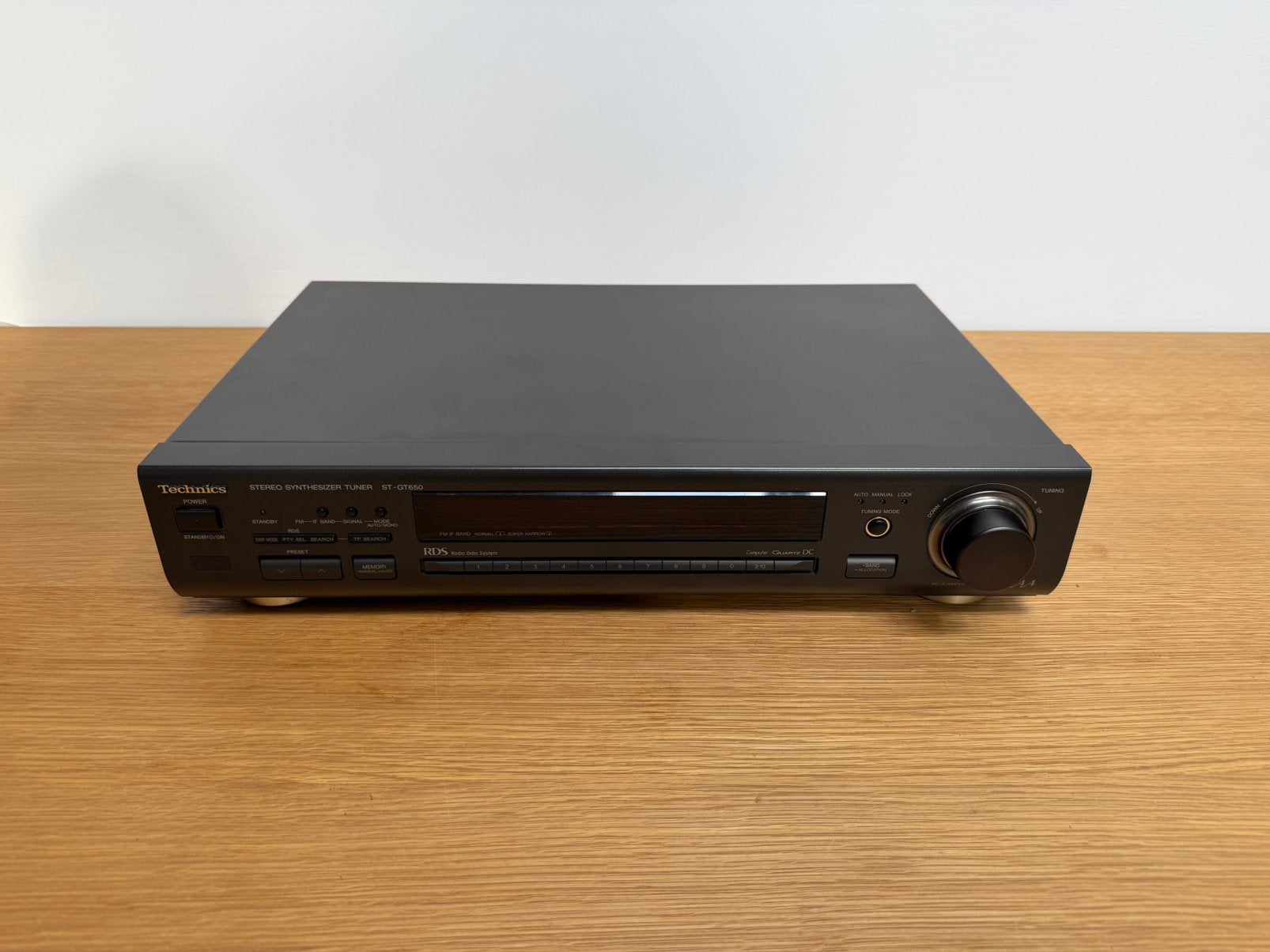 Technics ST-GT650 tuner, Ophalen of Verzenden, Zo goed als nieuw