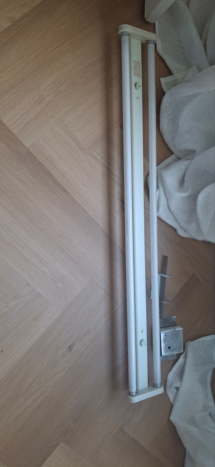 TL-lamp met twee buizen - Wit, Gebruikt, Wit, Overige merken, Gebruikt, G13 (TL)