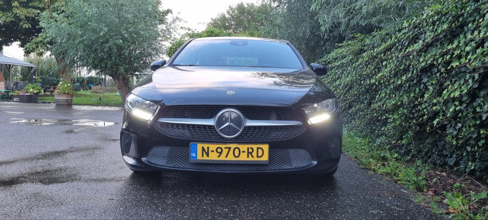 Mercedes-Benz A-Klasse A 180 d 116pk 7G-DCT 2019 Zwart, Auto's, 1345 kg, 4 cilinders, Zwart, Diesel