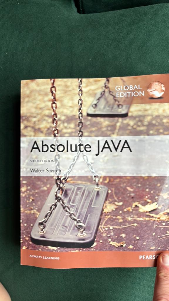 Absolute Java - Zesde Editie (Global Edition), Ophalen of Verzenden, Beta, Zo goed als nieuw, HBO