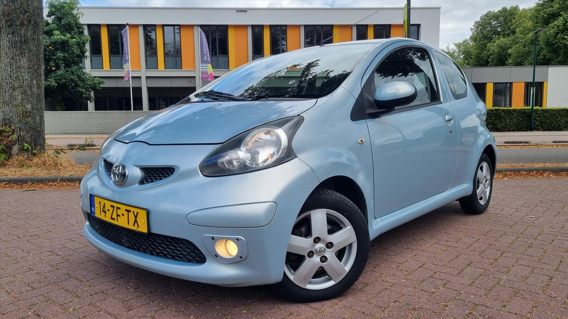 TOYOTA Aygo 1.0 12V VVT-I 3drs Nieuwe APK, Stof, Gebruikt, Zwart, 68 pk