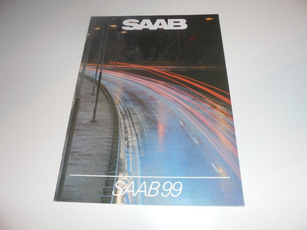 brochure Saab 99  1983, Ophalen of Verzenden, Nieuw, Overige merken