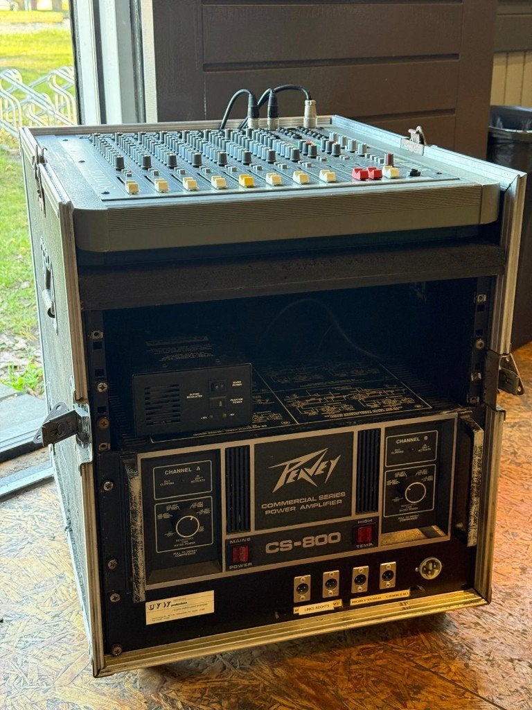 Flightcase voor live band, Ophalen, Gebruikt, 5 tot 10 kanalen, Microfooningang