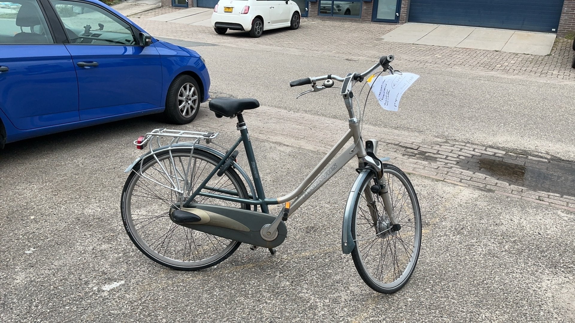Zeer mooi batavus stacato damesfiets 28 inch, 7 versnelling, Ophalen, Gebruikt, Versnellingen, Batavus