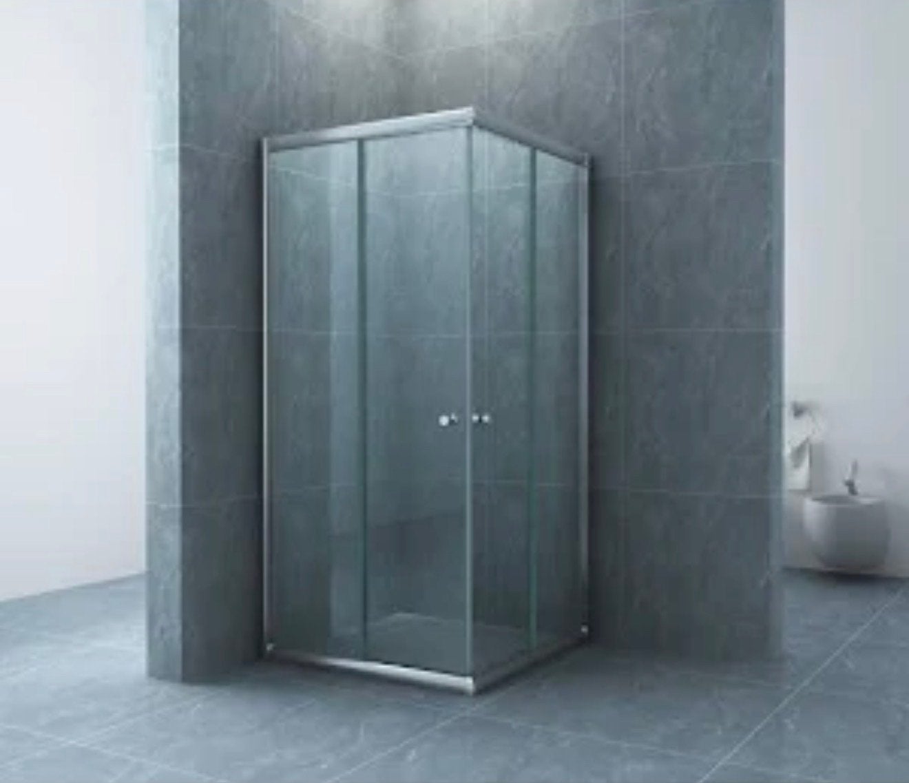 Nieuwe Wiesbaden douchecabine 80x80x190 - hoekinstap, Ophalen, Nieuw, Met douche