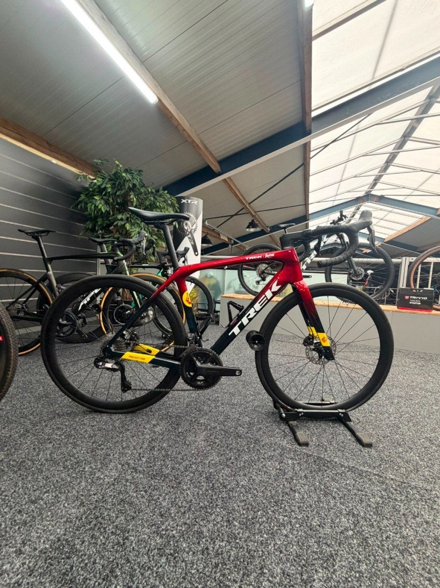 Trek Domane SLR 7 Heren rood/blauw 54cm, Fietsen en Brommers, Fietsen | Racefietsen, Gebruikt, -, Heren, -